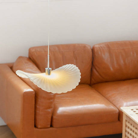 LotusGlow LED Pendelleuchte im Art-Deco-Stil | Gefalteter Harz-Lampenschirm | Elegantes Design für Wohnzimmer
