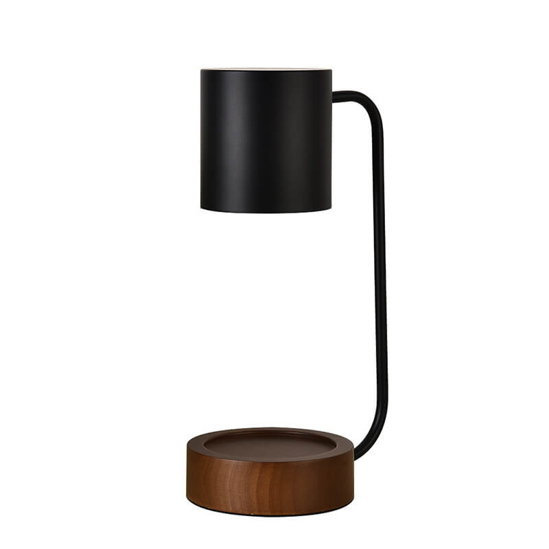 ShinaiGlow Holz-Tischlampe | Dimmbar | Timer-Funktion | Wachseffekt | Modernes Design