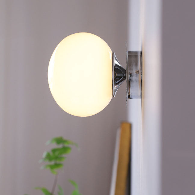BrightVintage Minimalist Wandleuchte | Eisen & Glas | Modernes Vintage-Design