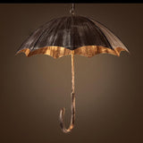 RetroLux 5-Licht Industrie-Chandelier | Vintage Design Hängeleuchte | Kupfer oder Silber