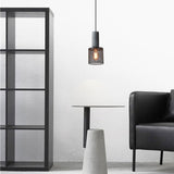 UrbanTaper Industrial Design Zement Pendelleuchte | Zylindrische Form | Moderner Look | Perfekt für Wohnzimmer