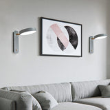 LumaSwitch Nordic LED Wandleuchte | Drehbar | 3 Lichtfarben | Leselampe | Minimalistisches Design