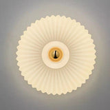 GlowDisc Vintage Wandleuchte | Strukturiertes Glas | Zeitloses Design