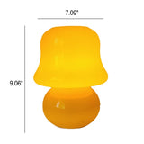 MushLume Glas Tischlampe | Französisches Design | Handgefertigt | Pilzform | Deko & Beleuchtung