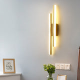 LuxLine Moderne LED Wandlampe | Minimalistisches Design | Eisen & Acryl | Dimmbares Licht