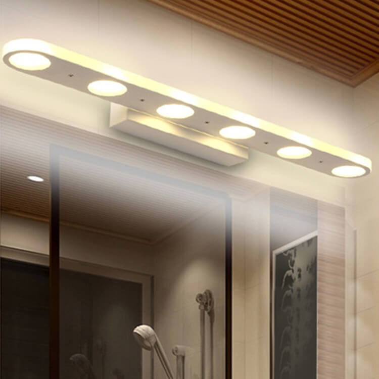 Ovalux BrightLine LED Wandleuchte | Modernes Design | Acryl-Optik | 4/6-flammig | Dimmbar