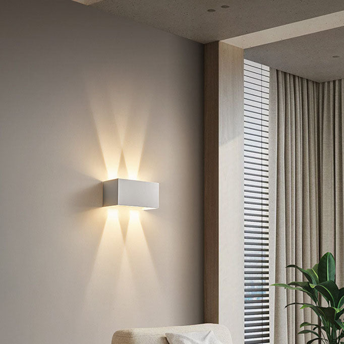 LuxaBeam Minimalistische Aluminium Wandlampe | Verstellbarer LED Lichtstrahl | Leselampe | Modernes Design | Wandbeleuchtung