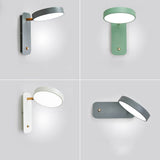 LumaSwitch Nordic LED Wandleuchte | Drehbar | 3 Lichtfarben | Leselampe | Minimalistisches Design