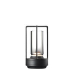 LumoEase Vintage Nachtlicht-Tischlampe | Aluminium & Acryl | USB-Aufladbar | Dimmbares LED-Licht | Nordic Design