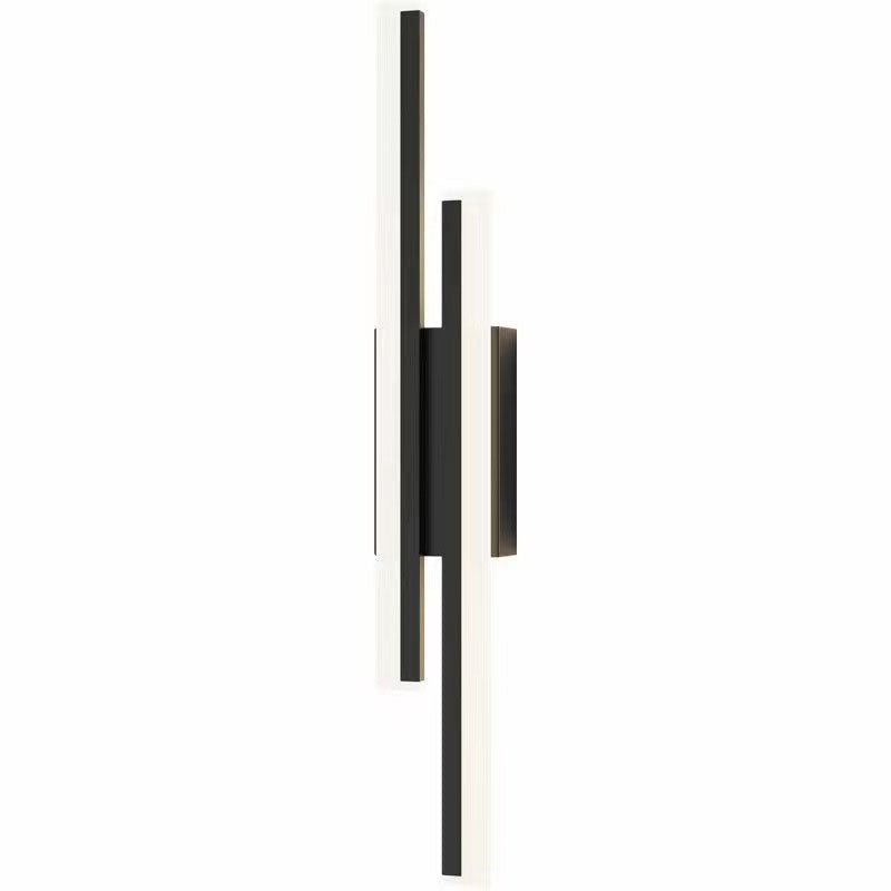 LuxLine Moderne LED Wandlampe | Minimalistisches Design | Eisen & Acryl | Dimmbares Licht
