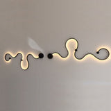 Serpenta Moderne LED Wandlampe | Aluminium | Geschwungenes Design | Dimmbar | Stilvolle Beleuchtung