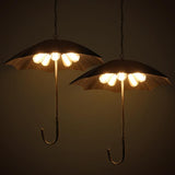 RetroLux 5-Licht Industrie-Chandelier | Vintage Design Hängeleuchte | Kupfer oder Silber