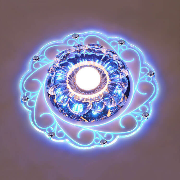 IlluBloom LED Deckenleuchte | Kreatives Blütendesign | Runde Deckenlampe | Energieeffizient & Modern