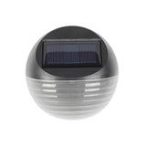 SolarArc LED Wandleuchte | Halbkreisdesign | Solarbetrieben | Außenlampe für Garten & Zaun | 6 LEDs