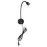 Flexora Moderne LED Leselampe | Rotierbares Wandspotlight | Flexibler Arm | Perfekt für Schlafzimmer & Büros