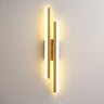LuxLine Moderne LED Wandlampe | Minimalistisches Design | Eisen & Acryl | Dimmbares Licht
