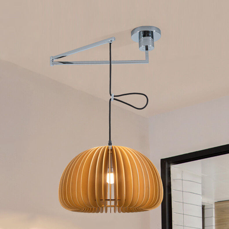 Kumina Glow Pendelleuchte | Japanisches Design | Minimalistisch & Holz | Warmes Licht