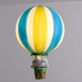 SkyaGlow Heißluftballon Hängeleuchte | Kreatives Skandinavisches Design | LED Pendelleuchte | Deko für Zuhause