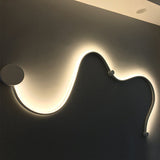 Serpenta Moderne LED Wandlampe | Aluminium | Geschwungenes Design | Dimmbar | Stilvolle Beleuchtung