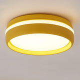 ColoroMac LED Deckenleuchte | Kreatives Runddesign | Macaron-Farben | Energiesparend & Stilvoll