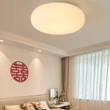 LunaForma Minimalistische LED Deckenleuchte | Ovales Design | Dimmbares Licht | Modernes Schlafzimmerlicht