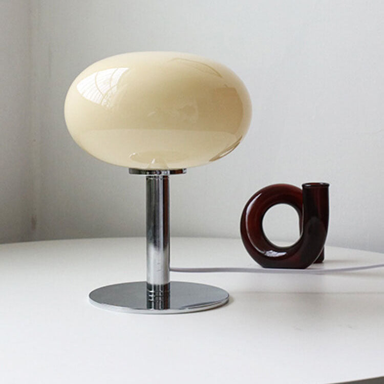 ShiningSphere Nordic Tischlampe | Vintage Design | Rundes Glas | Stimmungslicht | 1-flammig | Deko für Zuhause