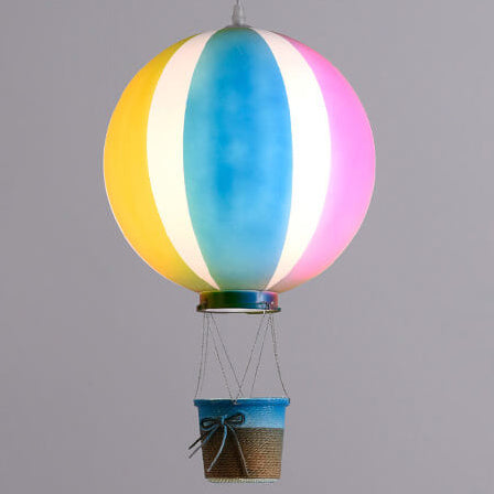 SkyaGlow Heißluftballon Hängeleuchte | Kreatives Skandinavisches Design | LED Pendelleuchte | Deko für Zuhause