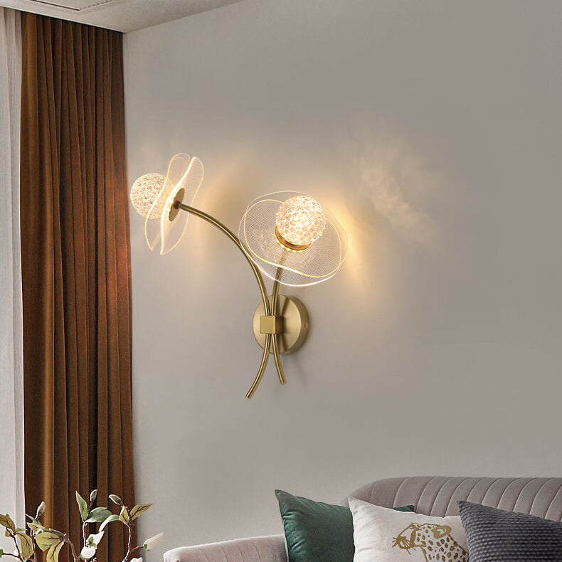 LotuGlow Kreative Lotus LED Wandleuchte | Acryl | Blumen Design | Dekorative Beleuchtung