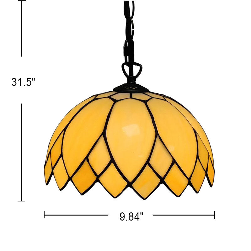 MilkyDome Europäisches Pendellicht | Milchweißes Glasdesign | 1-flammige Hängeleuchte | Klassische Eleganz