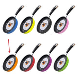FryTime Spiegelei-Pfannen-Wanduhr | Stummuhr | Einfache Wanduhr | Kreatives Design für Küche & Zuhause