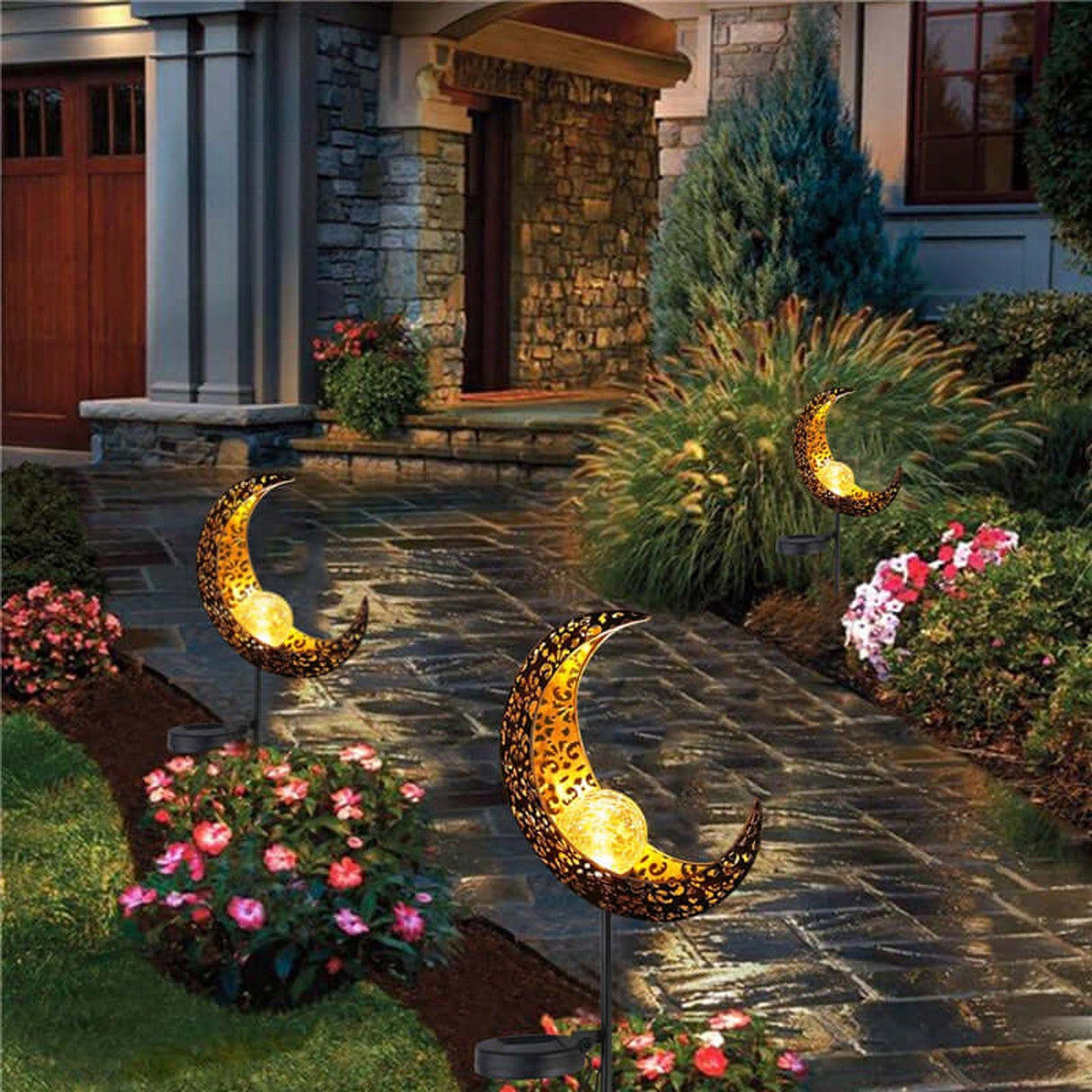 SolaViva Solar LED Laterne | Wetterfeste Gartenbeleuchtung für Terrasse & Balkon | Solarbetriebene Außenlampe