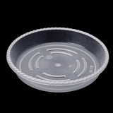 PlanterShield 10-teiliges Transparentes Kunststoff-Untersetzer-Set | Pflanzenschutz für Zuhause und Garten