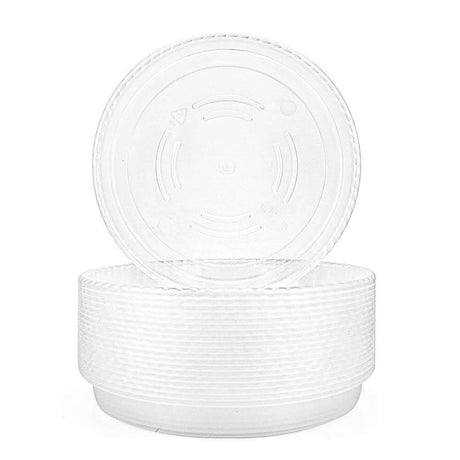 PlanterShield 10-teiliges Transparentes Kunststoff-Untersetzer-Set | Pflanzenschutz für Zuhause und Garten