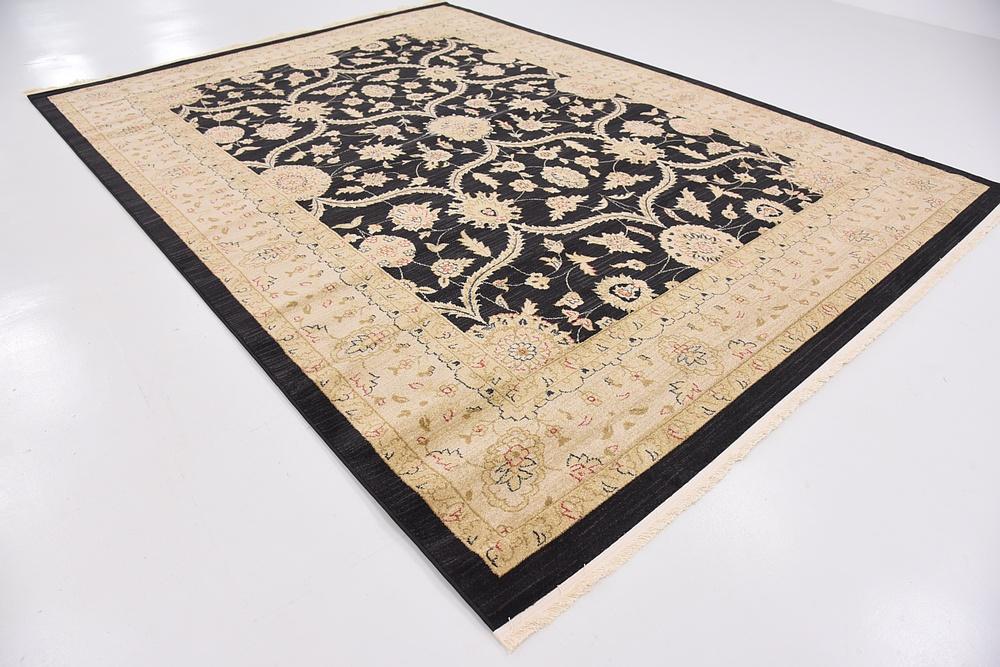 Velouris Luxuriöser Vintage-Teppich | Klassisches Design | Perfekt für Wohnzimmer & Esszimmer