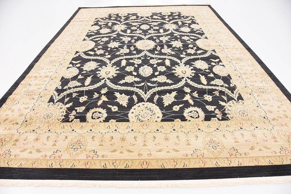 Velouris Luxuriöser Vintage-Teppich | Klassisches Design | Perfekt für Wohnzimmer & Esszimmer