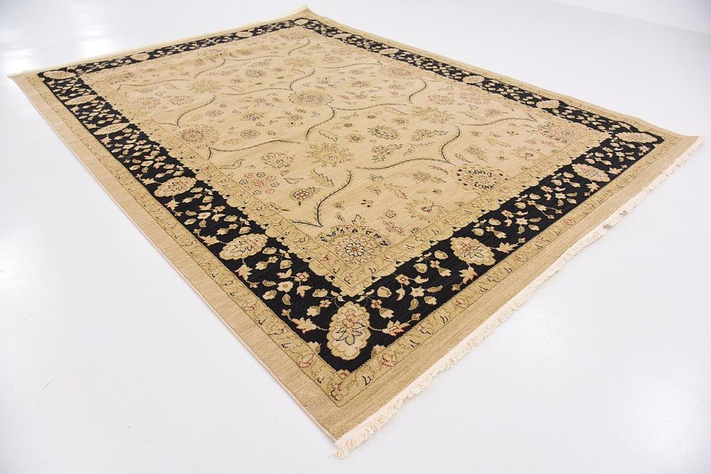 Velouris Luxuriöser Vintage-Teppich | Klassisches Design | Perfekt für Wohnzimmer & Esszimmer