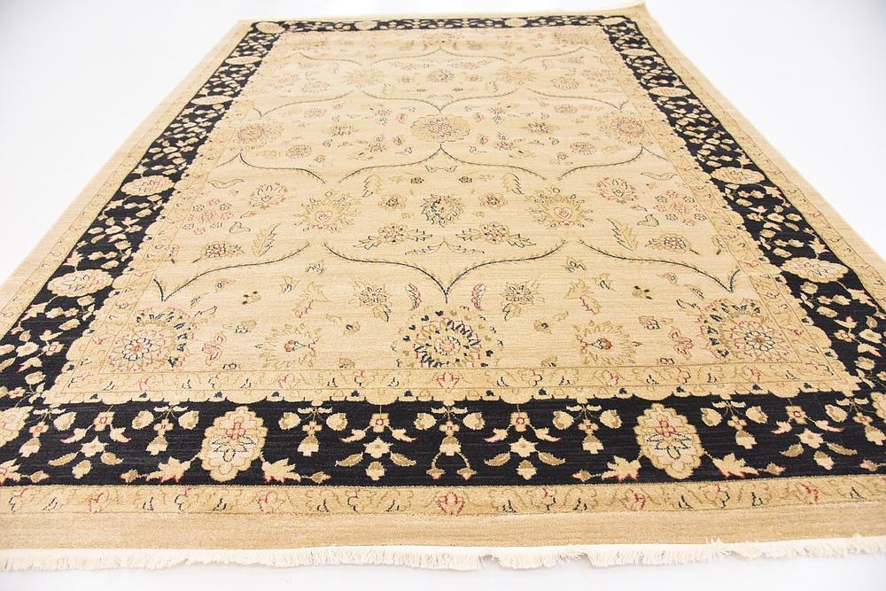 Velouris Luxuriöser Vintage-Teppich | Klassisches Design | Perfekt für Wohnzimmer & Esszimmer
