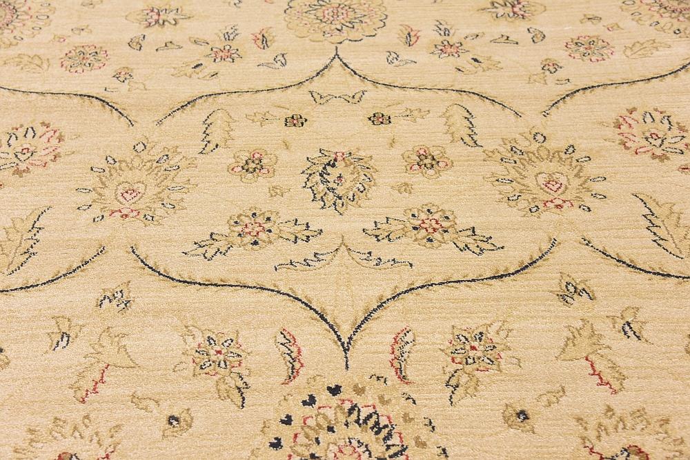 Velouris Luxuriöser Vintage-Teppich | Klassisches Design | Perfekt für Wohnzimmer & Esszimmer
