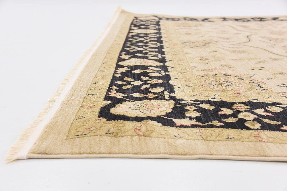 Velouris Luxuriöser Vintage-Teppich | Klassisches Design | Perfekt für Wohnzimmer & Esszimmer