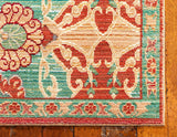 VintageElegance Premium Vintage Muster Teppich | Langlebig | Stilvoll | Vielseitig für Zuhause