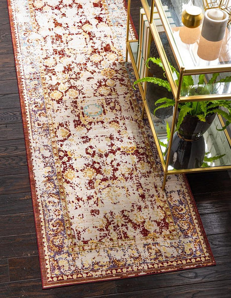 Arboréa Luxe - Faded Teppich im Antik-Look | Vintage Orientteppich | Perfekt für Wohnzimmer & Schlafzimmer