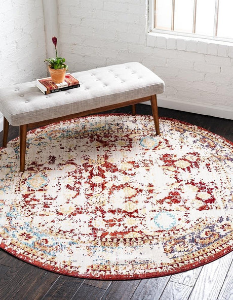 Arboréa Luxe - Faded Teppich im Antik-Look | Vintage Orientteppich | Perfekt für Wohnzimmer & Schlafzimmer