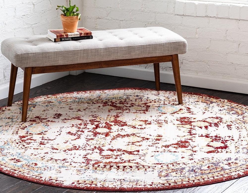 Arboréa Luxe - Faded Teppich im Antik-Look | Vintage Orientteppich | Perfekt für Wohnzimmer & Schlafzimmer