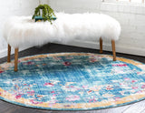 Floravana Vintage Teppich mit Blumenmuster | Eleganter Stil | Weich & Strapazierfähig | Perfekt für Wohnzimmer & Schlafzimmer