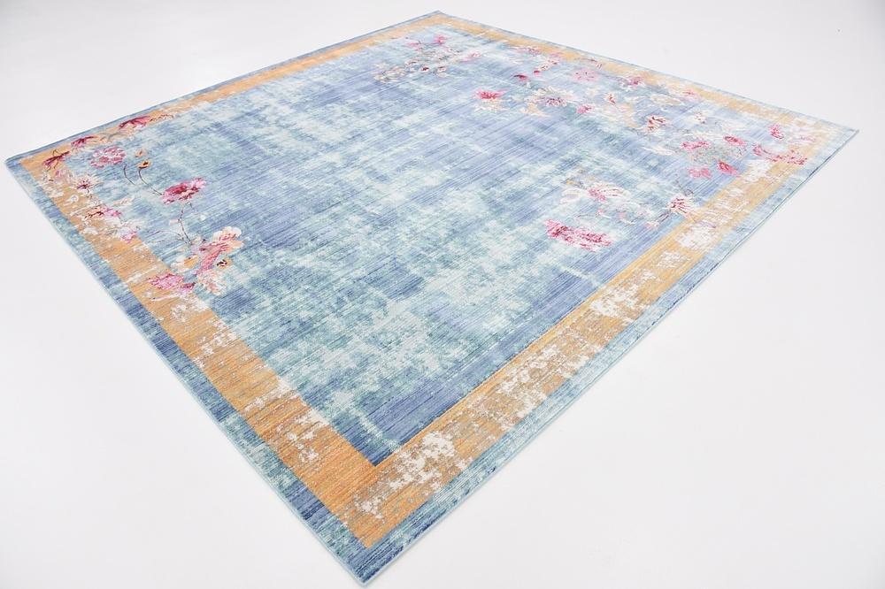 Floravana Vintage Teppich mit Blumenmuster | Eleganter Stil | Weich & Strapazierfähig | Perfekt für Wohnzimmer & Schlafzimmer