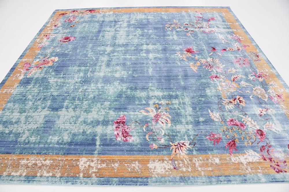 Floravana Vintage Teppich mit Blumenmuster | Eleganter Stil | Weich & Strapazierfähig | Perfekt für Wohnzimmer & Schlafzimmer