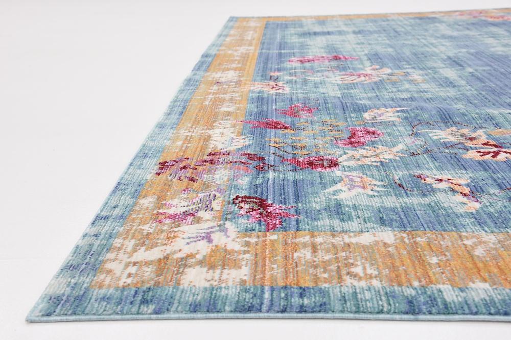 Floravana Vintage Teppich mit Blumenmuster | Eleganter Stil | Weich & Strapazierfähig | Perfekt für Wohnzimmer & Schlafzimmer