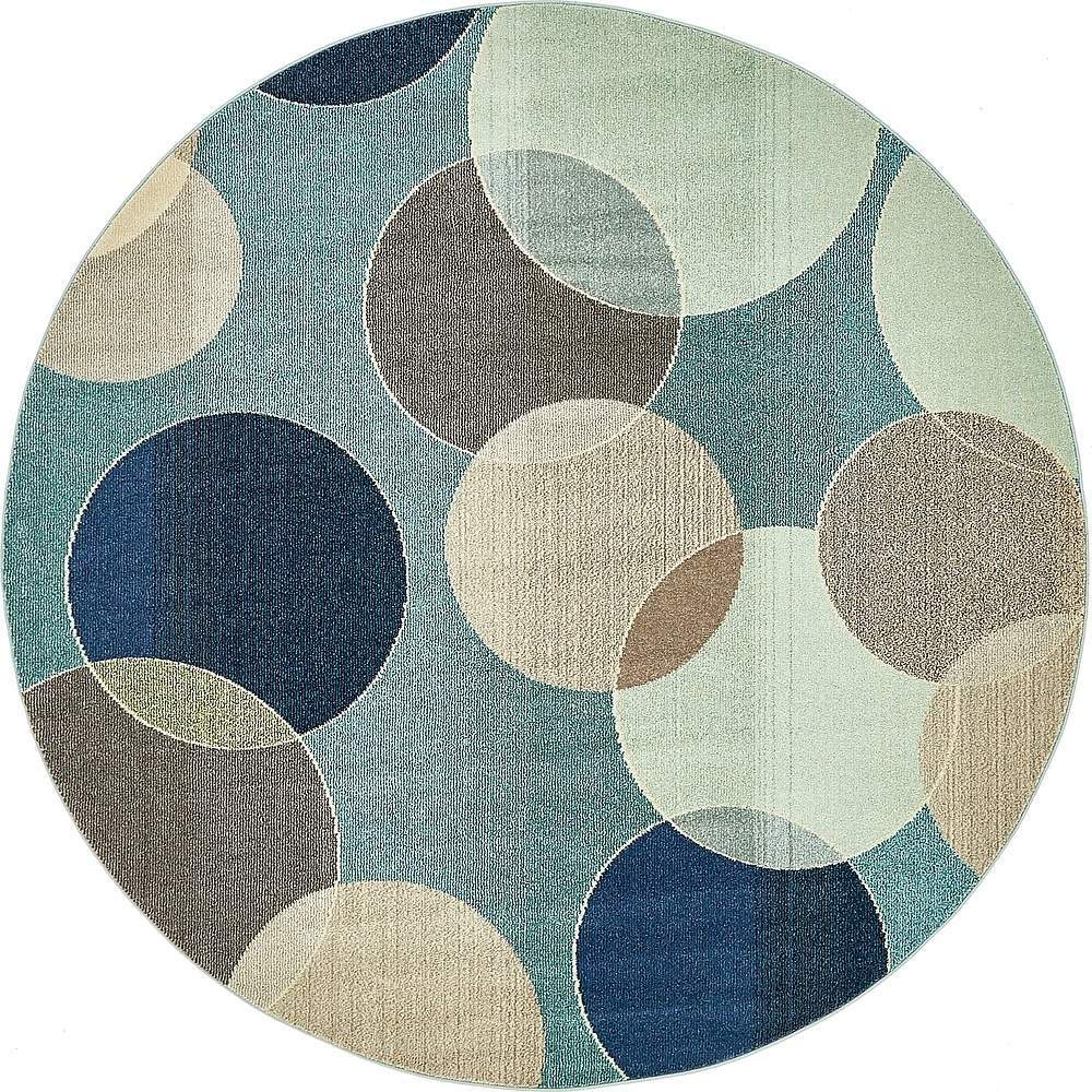 CircleLuxe Moderner Teppich für Wohnräume | Runde & Rechteckige Formen | Elegantes Design