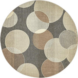 CircleLuxe Moderner Teppich für Wohnräume | Runde & Rechteckige Formen | Elegantes Design