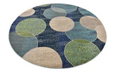 CircleLuxe Moderner Teppich für Wohnräume | Runde & Rechteckige Formen | Elegantes Design